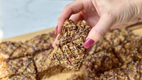 krispies de arroz con chispas crujientes