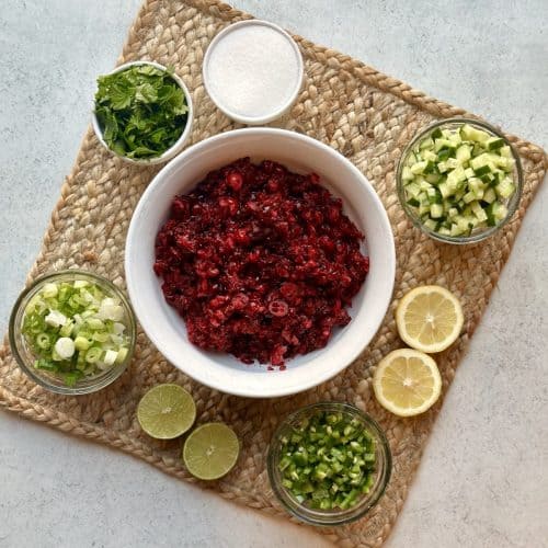 Jalapeno Cranberry Salsa - Dinner In 321