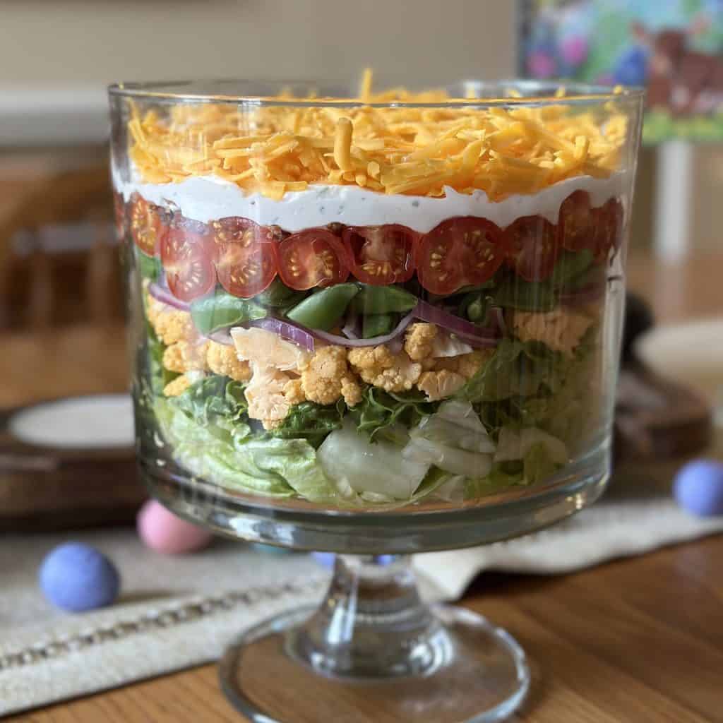 Seven Layer Salad (Make Ahead) - Dinner in 321