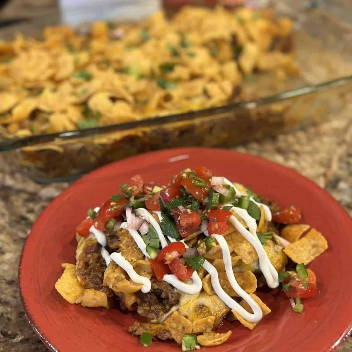 Frito Taco Casserole - Dinner in 321