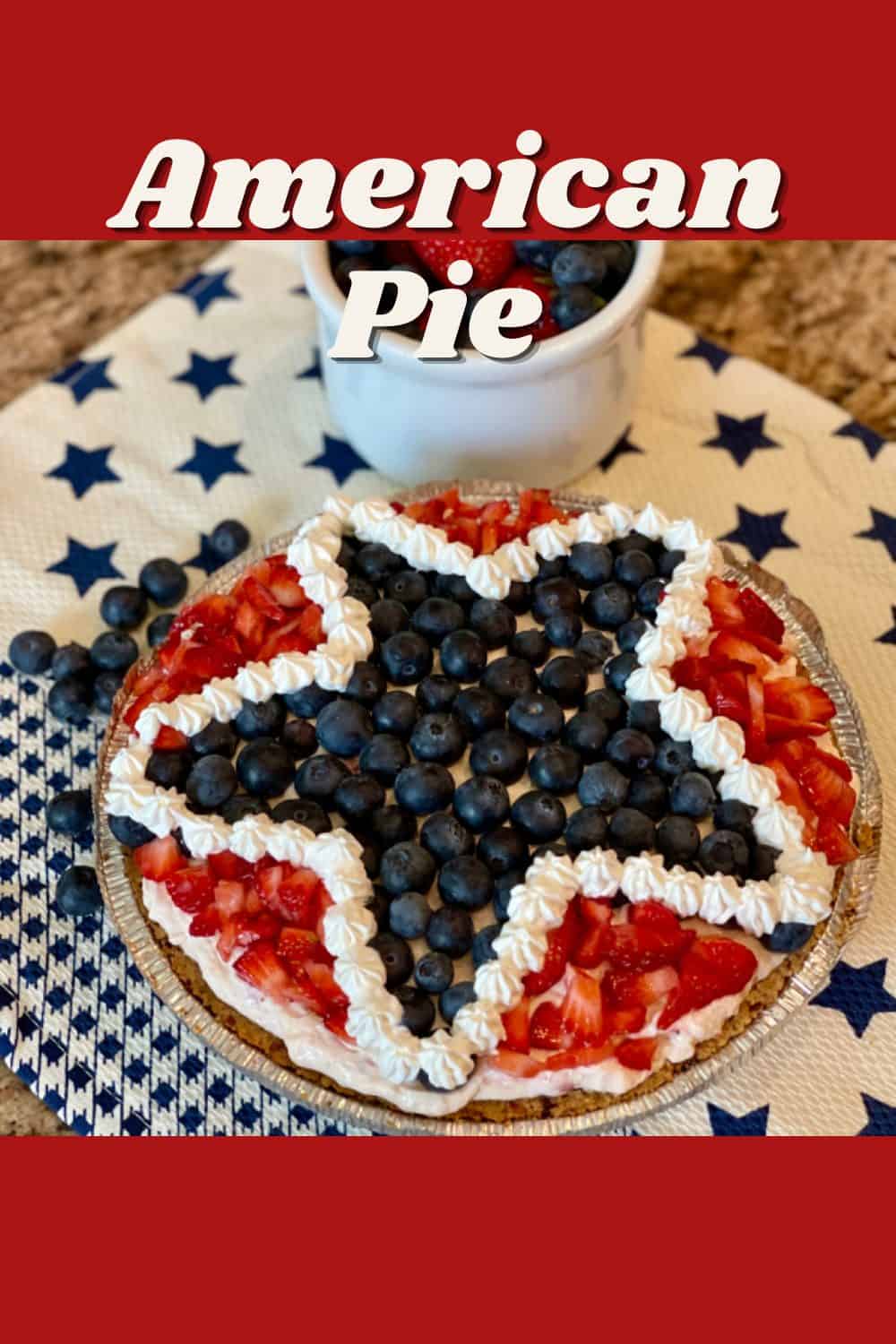 American Cool Whip Pie - Dinner in 321