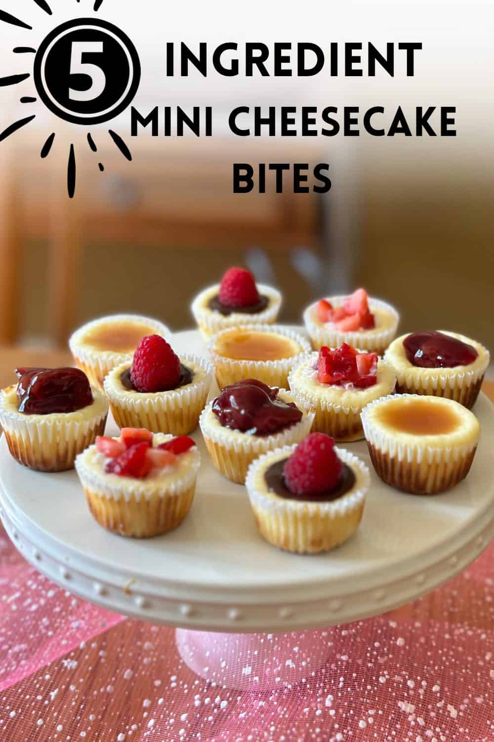 Mini Cheesecake Bites - Dinner in 321