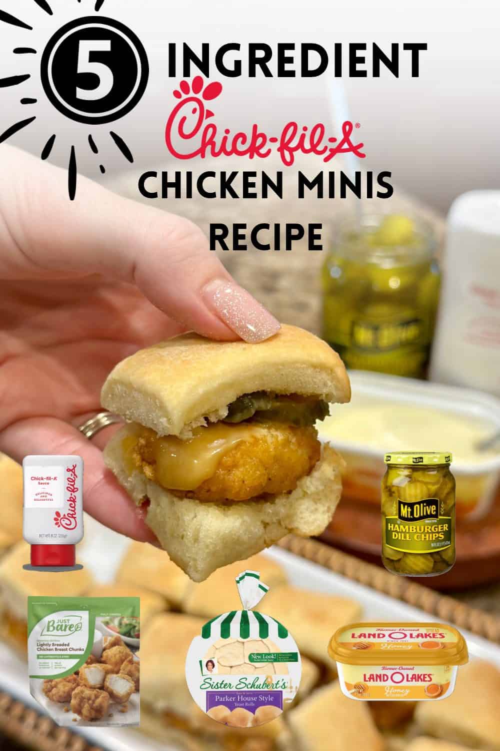 Copycat Chick Fil-A Chicken Minis Recipe