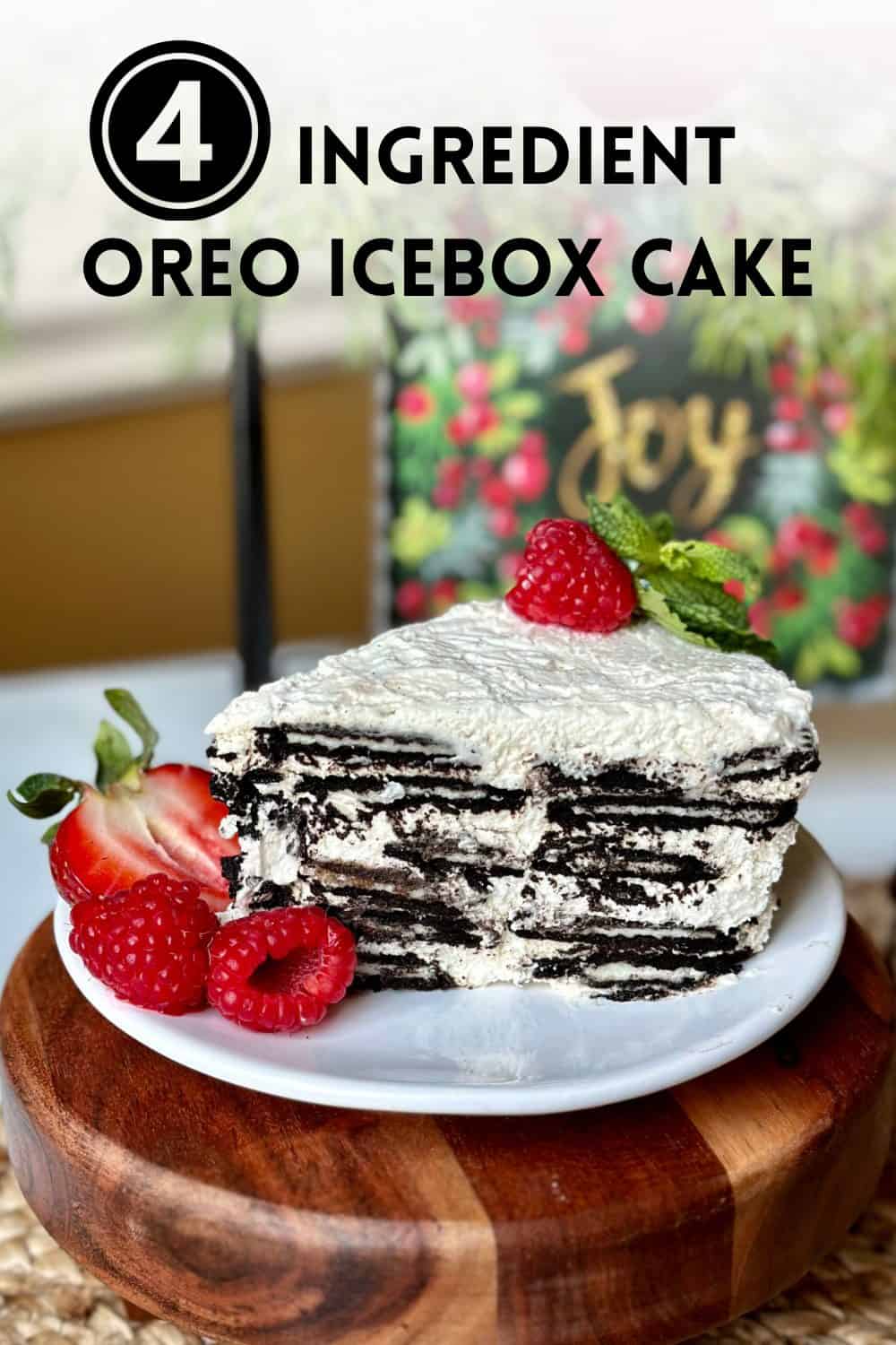 Oreo Icebox Cake - Dinner in 321