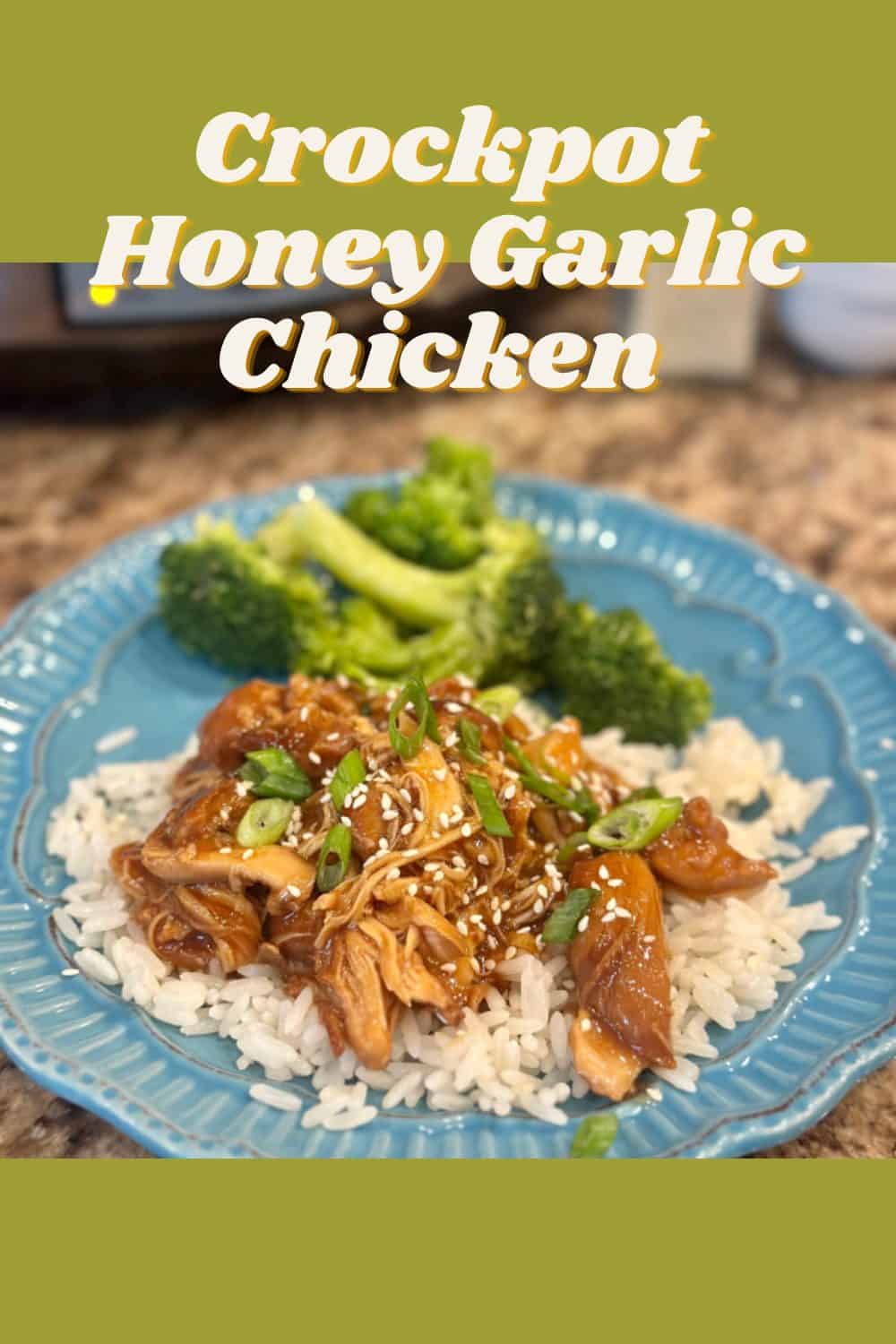 Crockpot Honey Garlic Chicken - Dinner in 321