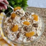 A bowl of cookie salad.